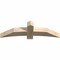 Ekena Millwork Bellingham Rough Sawn Timber Gable Bracket, Douglas Fir, 60"W x 17"H x 6"D x 6"F, 7/12 Pitch GBW060X17X0606BEL00RDF - alternate 2
